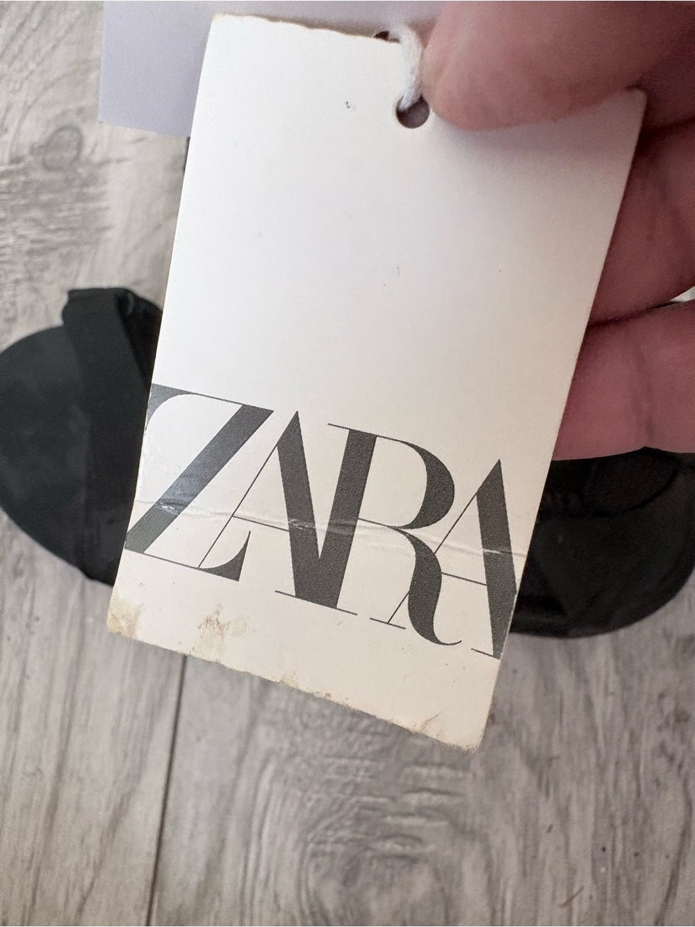 Zara Black Strappy Sport Sandals - Picture 3 of 4